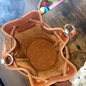 MCM Bucket Crossbody Bag